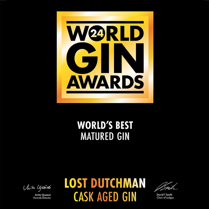 Cask Aged Gin Ultra-Premium &amp; World’s Best Matured Gin – 44% ABV image 6